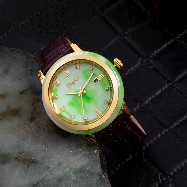 RELOJ DE MONGOLIAN JADE PARA HOMBRES - curacionholistica