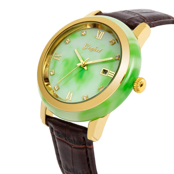 RELOJ DE MONGOLIAN JADE PARA HOMBRES - curacionholistica