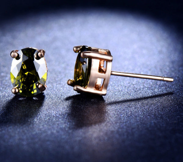 Pendientes de Peridoto en plata - curacionholistica