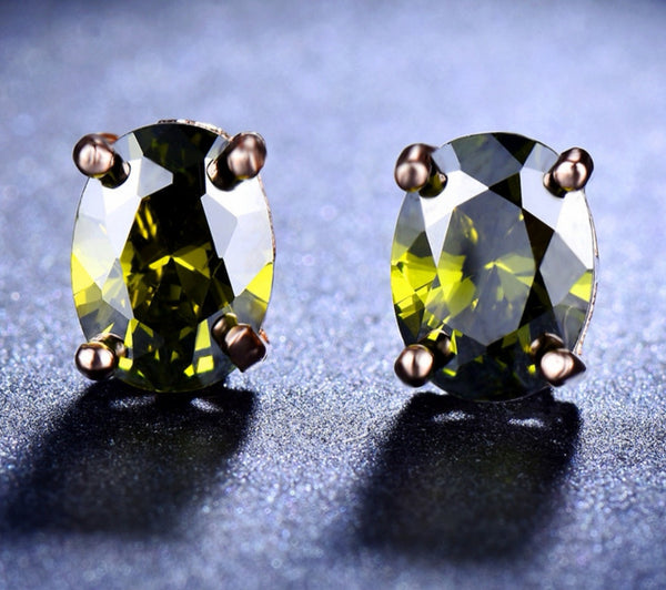 Pendientes de Peridoto en plata - curacionholistica