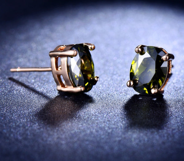 Pendientes de Peridoto en plata - curacionholistica